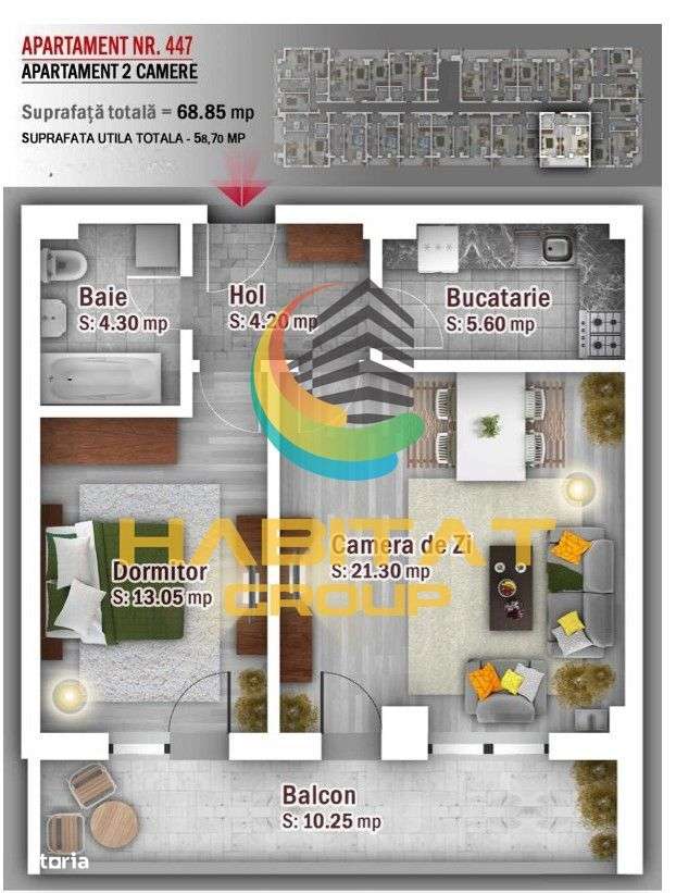 Titan 2 camere decomandat 59 mp ACTE GATA DE MUTARE - Imagine principală: 2/11