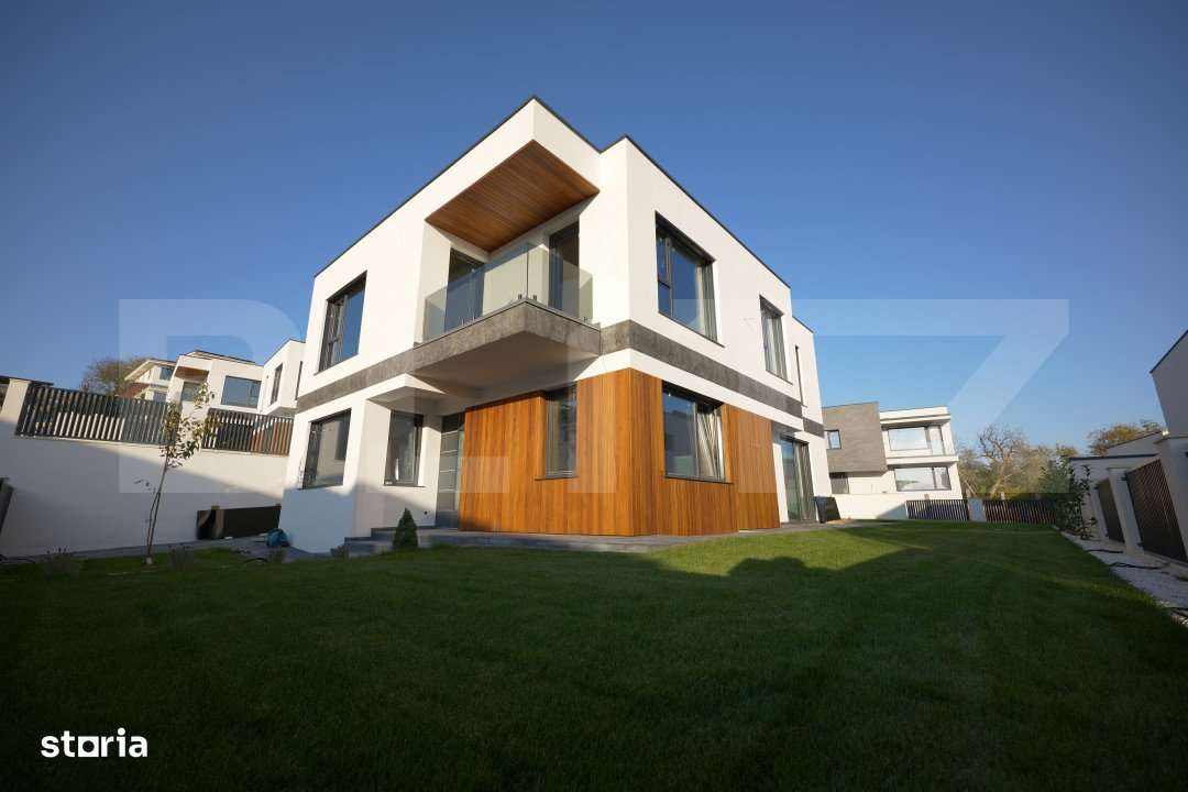 Vila Smart Home. Cu panouri solare, 4 dormitoare, birou si sauna. - Imagine principală: 1/19