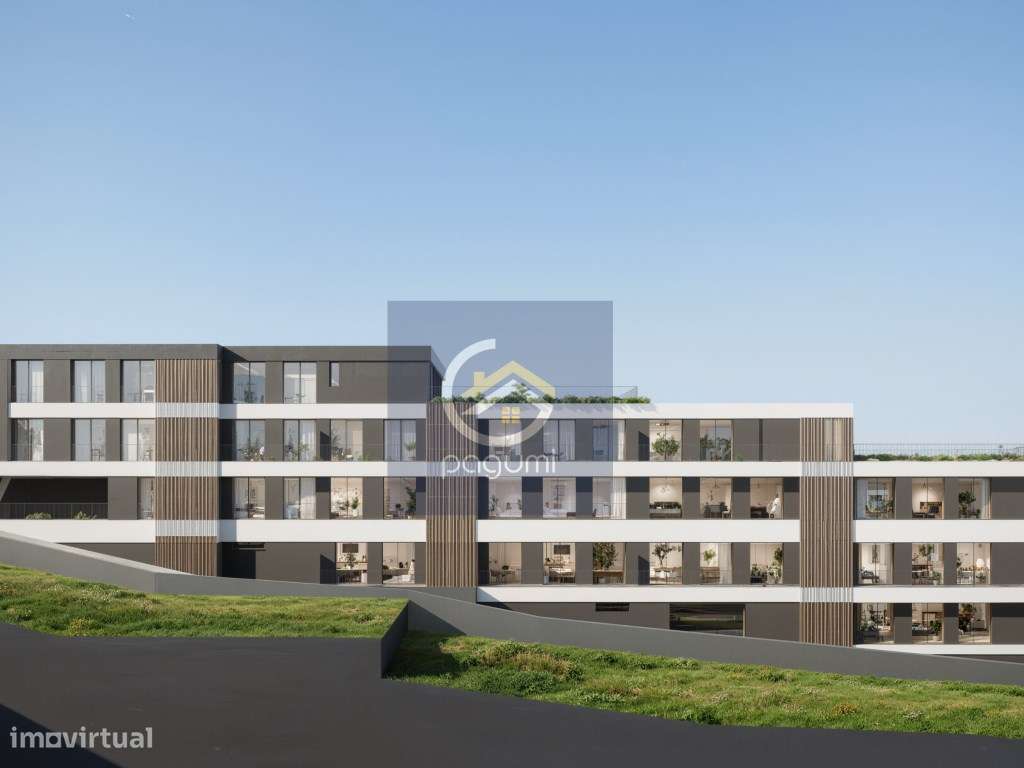 Apartamento T2 com Terraço e Garagem - Modernidade e Conforto em Lo... - Grande imagem: 4/6