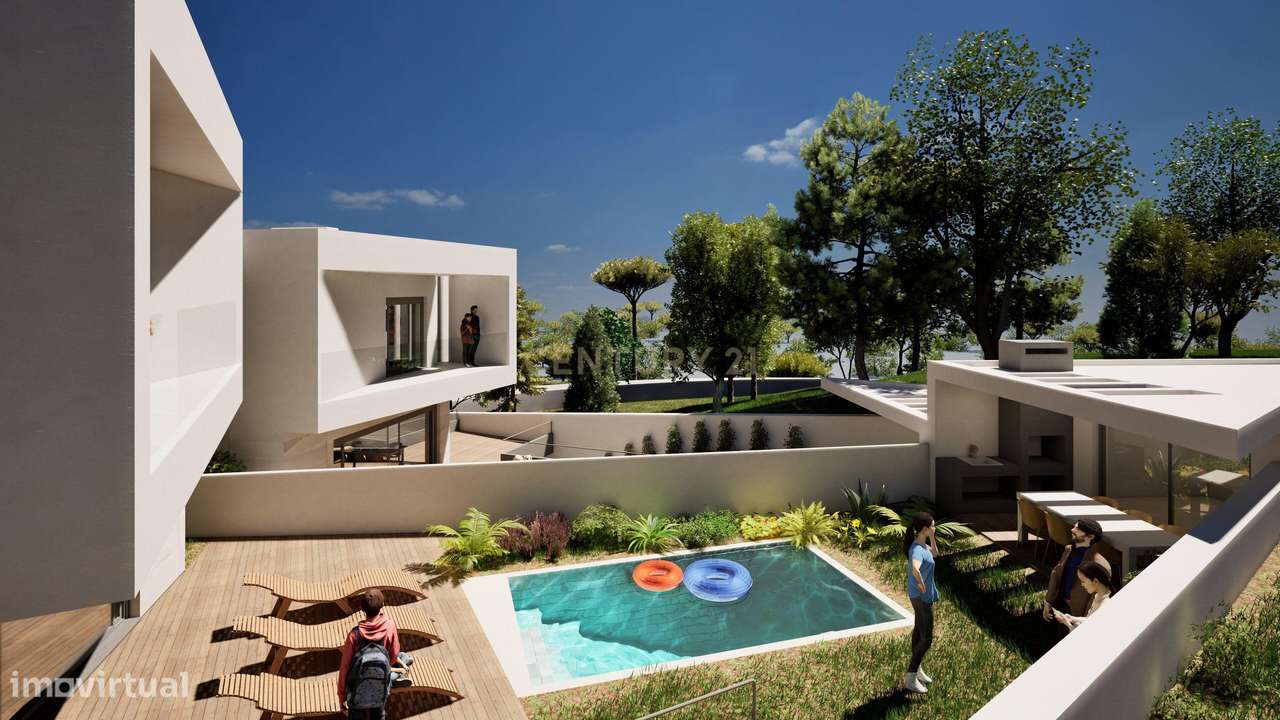 Lote de Terreno com Projecto aprovado no Laranjeiro - Grande imagem: 4/21