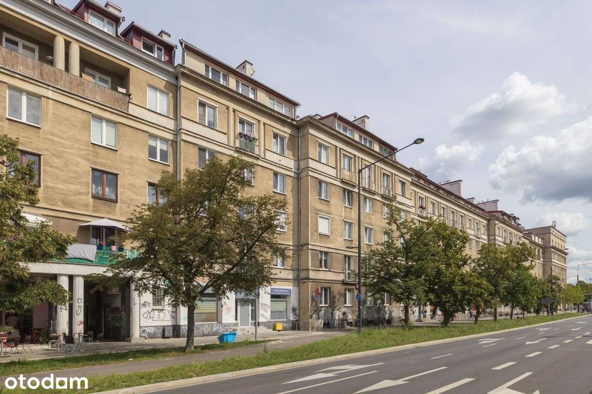 Klimatyczne 2|3 pokoje w kamienicy Mokotów balkon-9