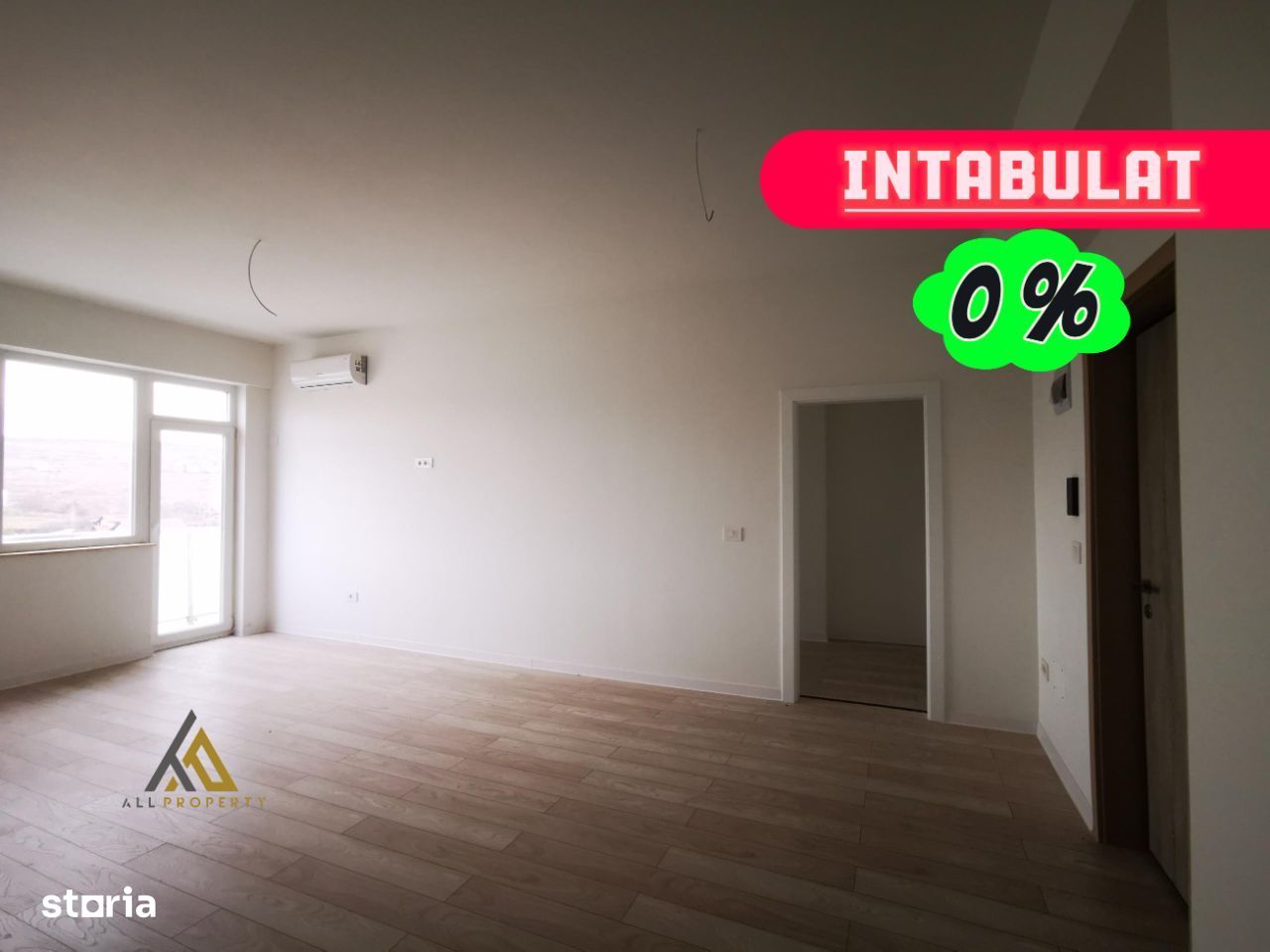 APARTAMENT INTABULAT CU 2 CAMERE + PARCARE. SE ACCEPTĂ CREDIT