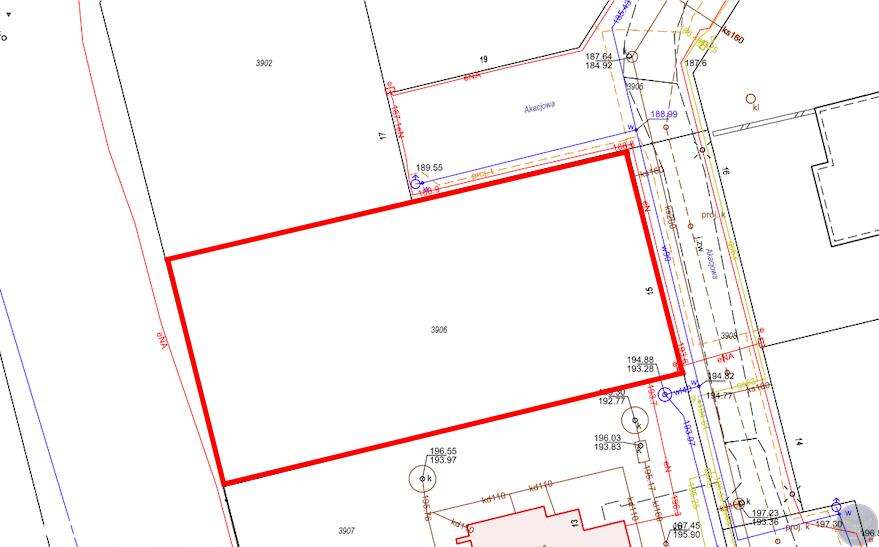 Działka budowlana_MPZP_Trzebnica_1305m2 - Pełny obrazek: 5/5