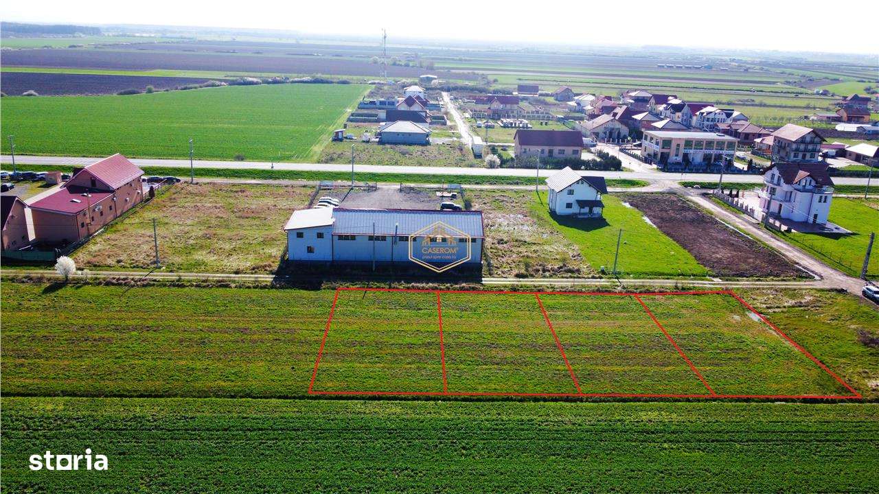 VIDEO | O parcela, 4 locuri de casa in Botiz | Proiect imobiliar - Imagine principală: 3/7