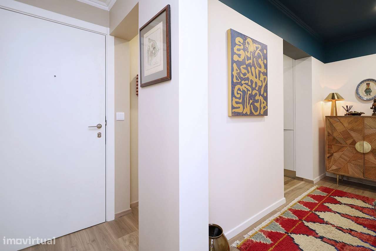 Apartamento T2  - Santos - Charme - Renovado-8