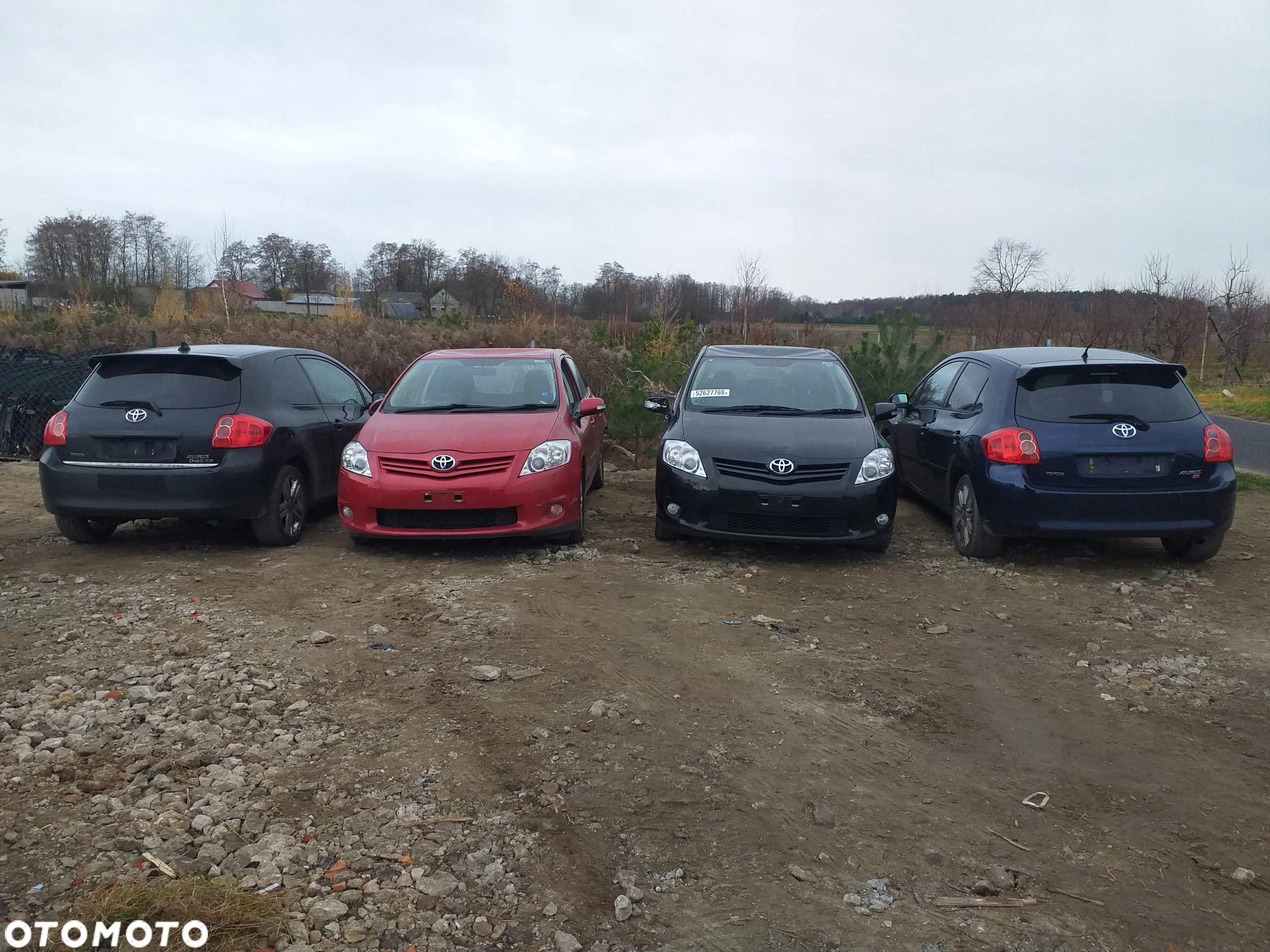 Toyota Auris I LIFT nadkole tył lewe chlapacz - 6