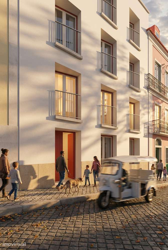 T1 com terraço privado em Lisboa | Novo e com espaço exterior raro.-4