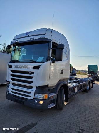 Scania R450 * G450 * do zabudowy * platforma * rama * beczka * cysterna * oś skrętna *adr - 1