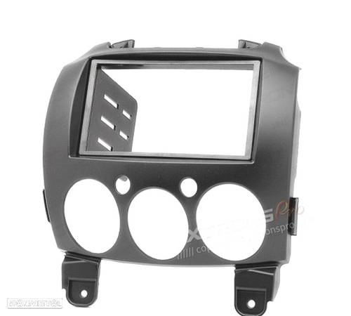 MOLDURA ADAPTADOR PARA RADIO 2-DIN PARA MAZDA 2 DEMIO - 1