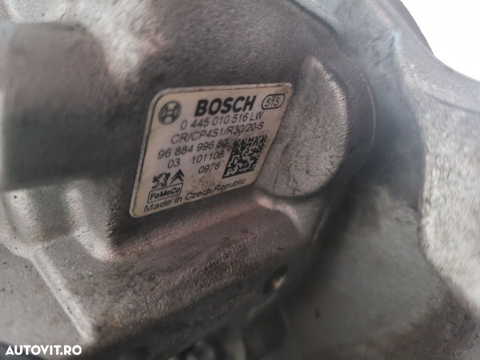 Pompa Inalta Presiune Ford Fiesta 1.4 Tdci 1.6 Tdci Euro 5 Cod Motor AV2Q Cod 0445010516 LW - 3