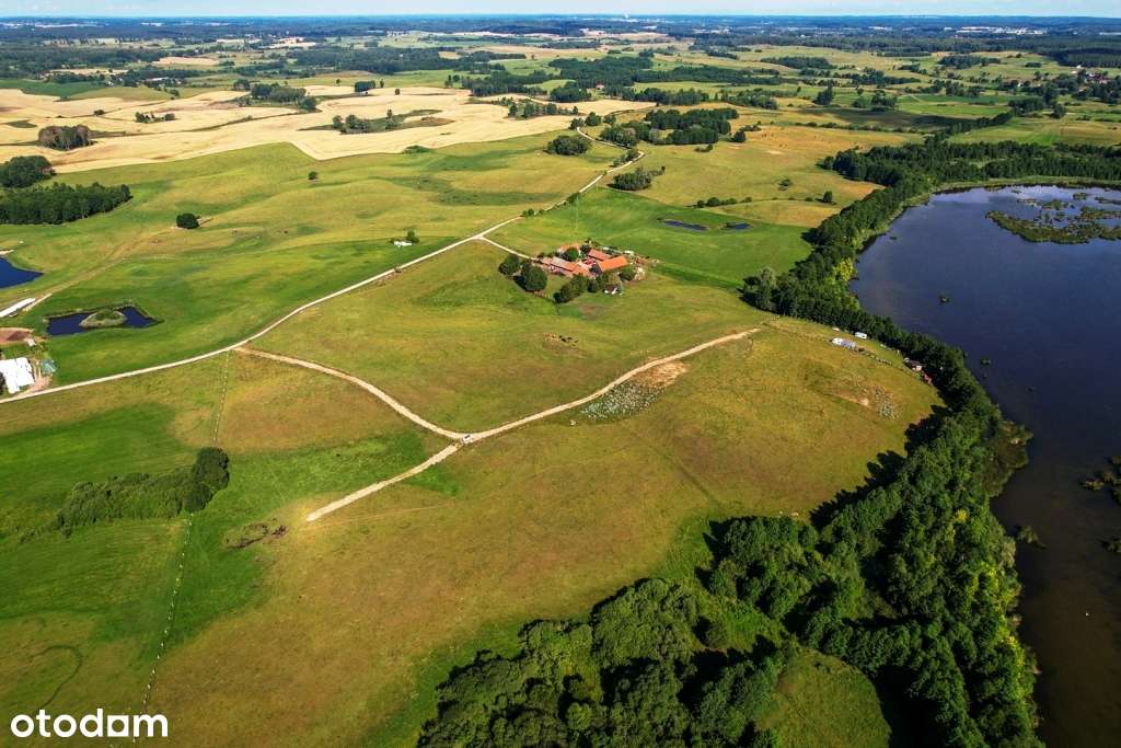 Działki z linią brzegową oraz pięknym widokiem na jezioro Stromek!-14