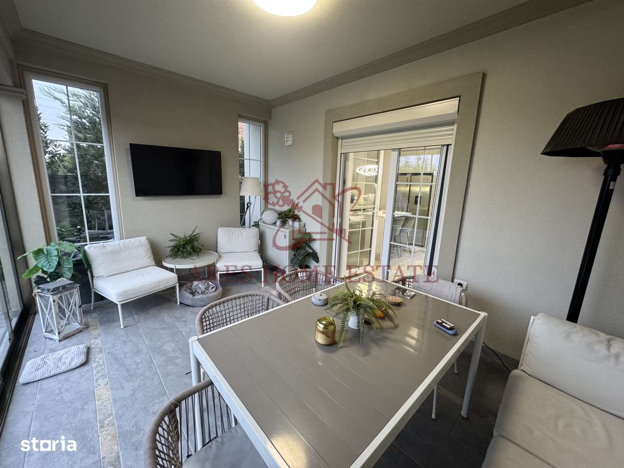 Casa in stil mediteranean, ultrafinisată 5 camere, 3 bai + curte.-3