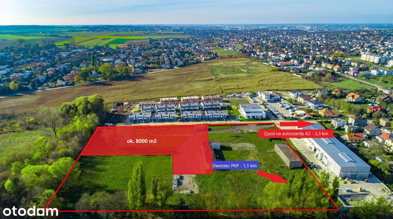 Sprzedaż części terenu inwestycyjnego pod USŁUGI I CENTRUM MEDYCZNE-1