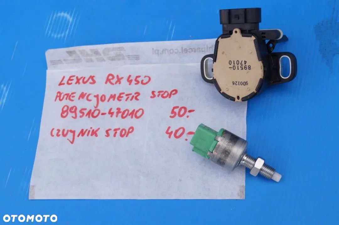 Czujnik hamulca STOP Lexus RX450 RX 09-12 Gliwice - 1