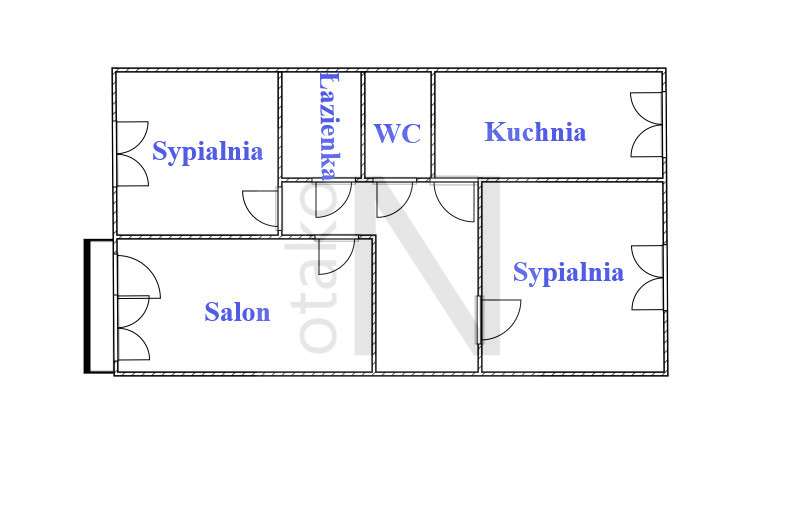 Okazja!!! 3 pokoje | Duży balkon | Pasaż-0