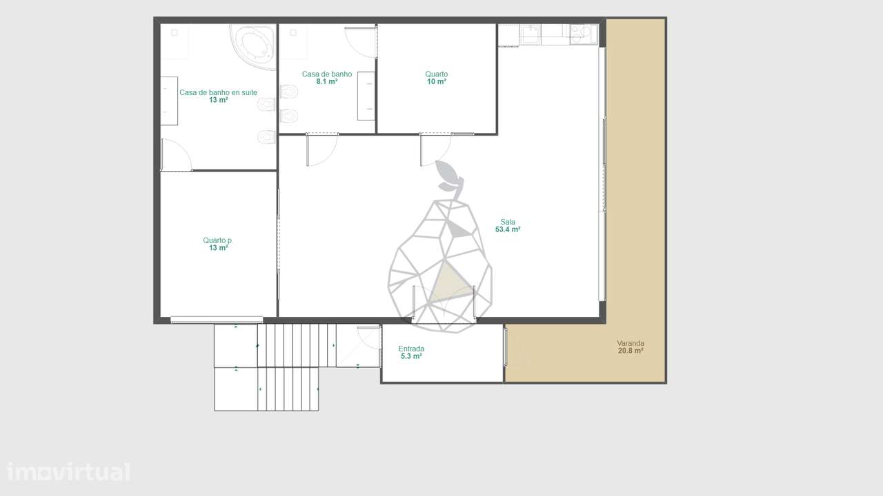 Projeto de moradia independente para construção a venda próximo a esta - Grande imagem: 5/22