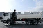 MAN TGM 26.340 / 6X4 / 2 STR WYWROTKA + HDS HIAB 144 / HYDROBURTA / ŁYCHA / - 14