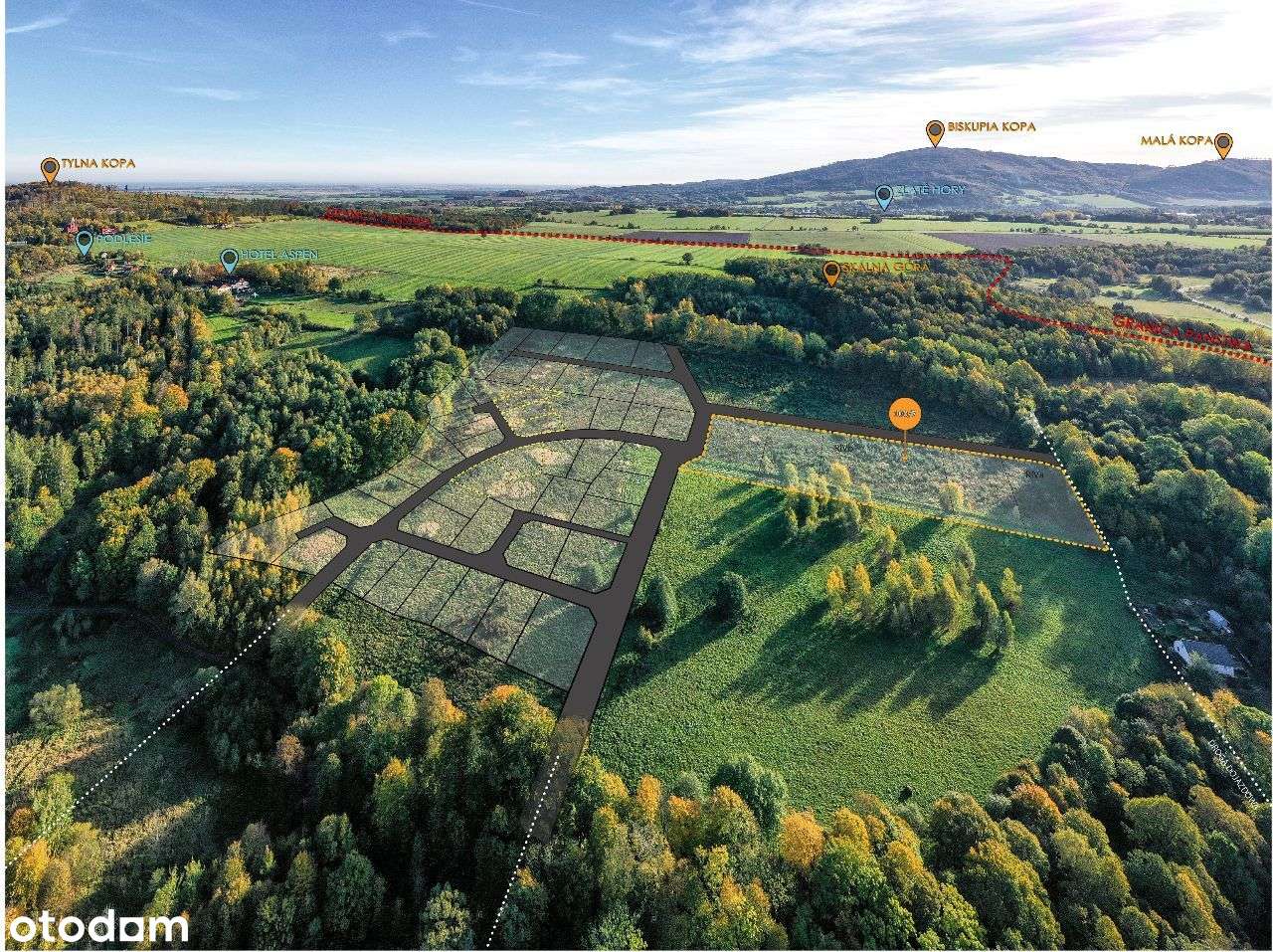 Działki budowlane w Parku Krajobrazowym - Podlesie - Pełny obrazek: 3/6