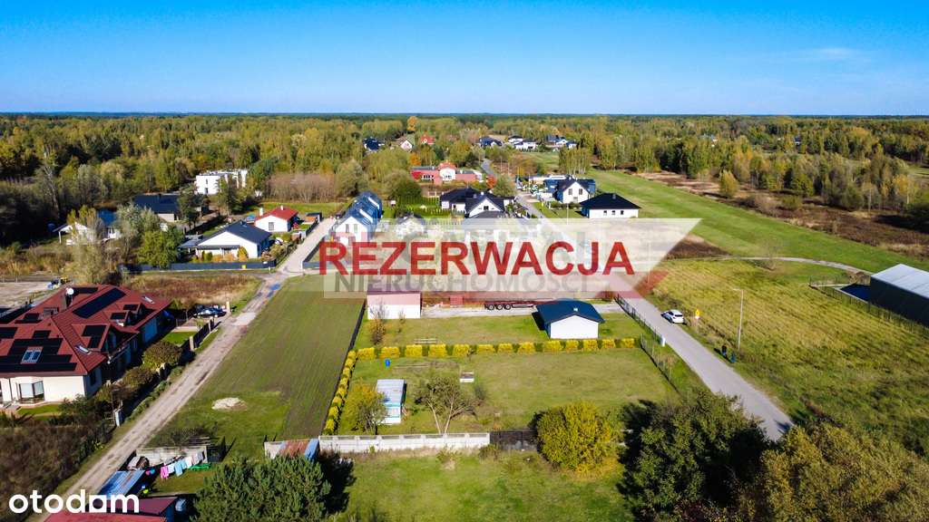 Działka 1200m usługowo mieszkaniowa Borzęcin Mały-0