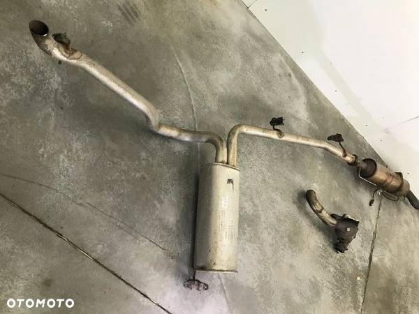 Wydech Peugeot 807 Citroen C8 Ulysse Phedra 2.0 HDI DPF katalizator tłumik środkowy końcowy KOMPLET - 1