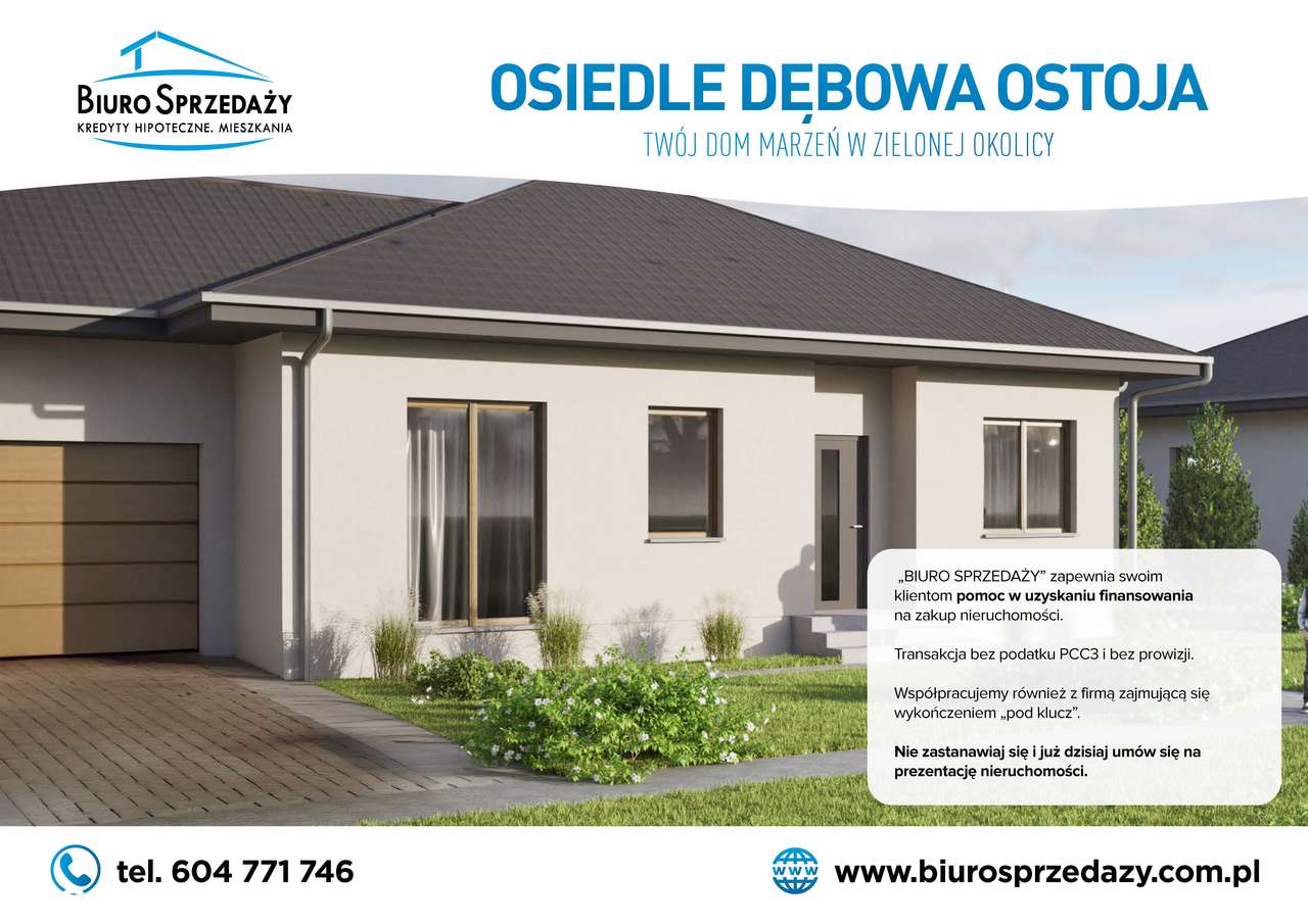 BLIŹNIAK Z DUŻĄ DZIAŁKĄ+GARAŻ+PODJAZD - Pełny obrazek: 5/10