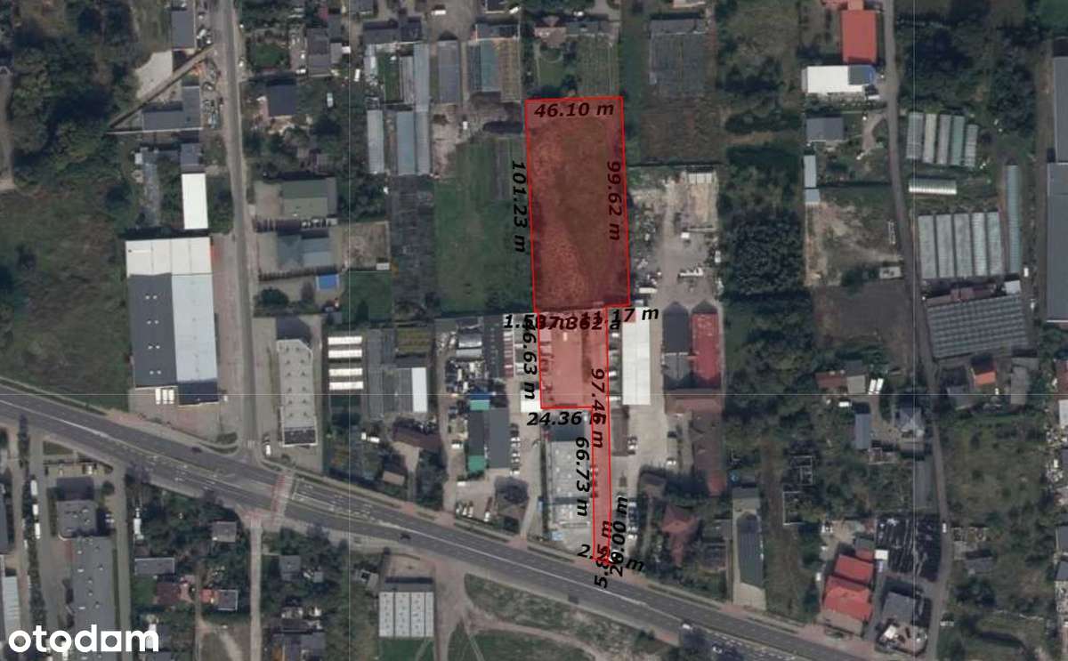 Działka inwestycyjna w Toruniu, ul. Polna-18