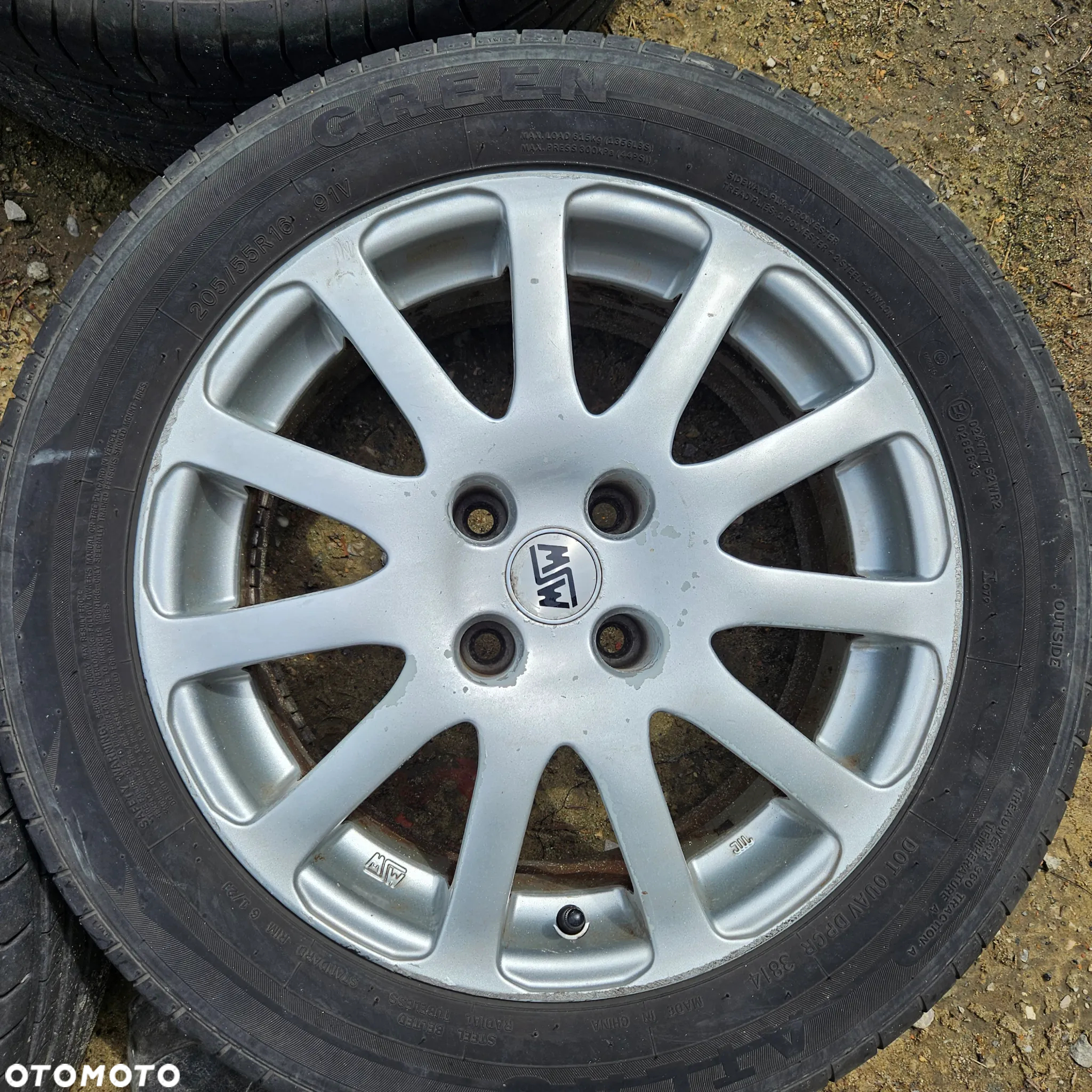 FELGI ALUSY ALUFELGI OZ 7 CALI R16 205/55 4X108 - 3