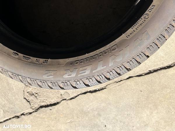 vând 4 anvelope 225/55/18 Pirelli de iarnă ca noi - 7