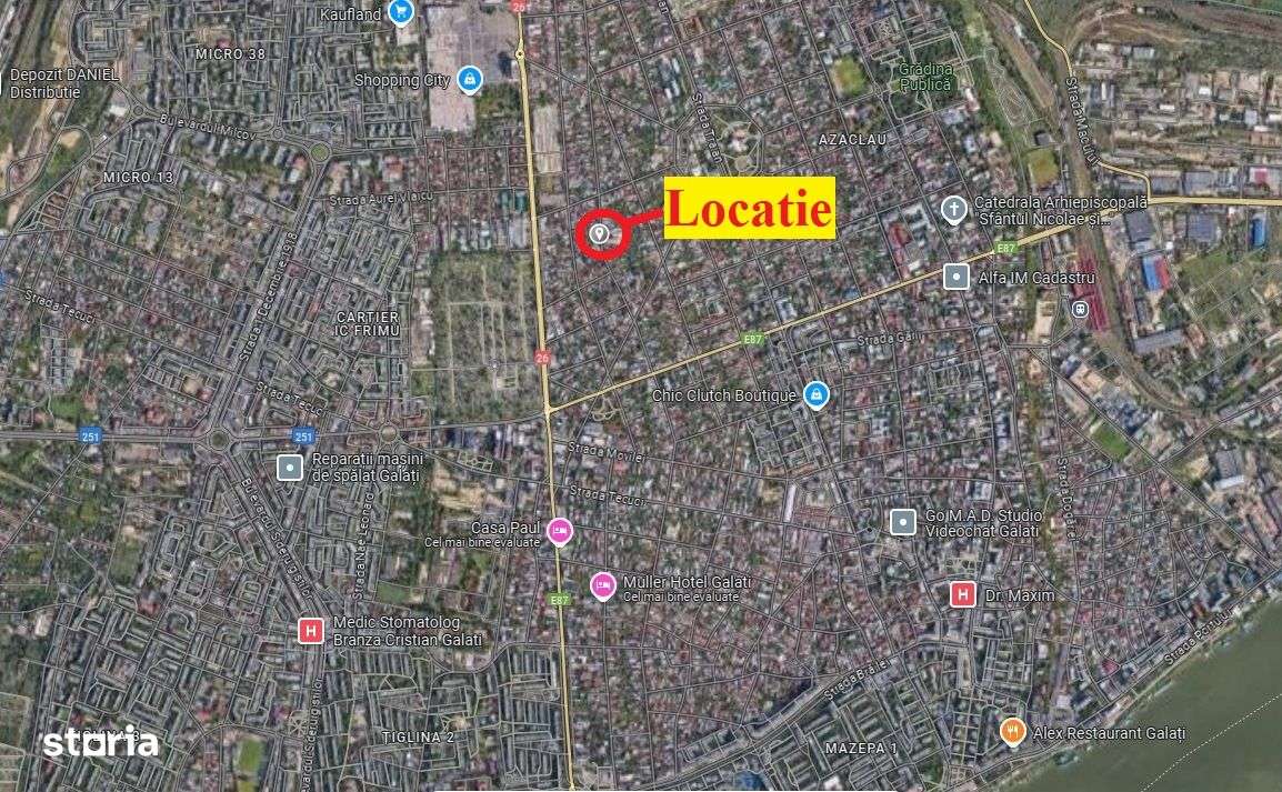 Proprietate exceptionala, Teren intravilan 4893 mp, Galati. - Imagine principală: 4/7