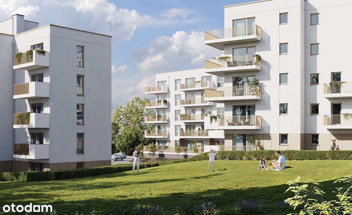 B.0.03, 2-pokojowe mieszkanie z dużym ogródkiem - budynek B-4