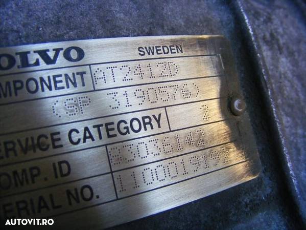Cutie viteze Volvo FH 13 EEV AT2412D - 2