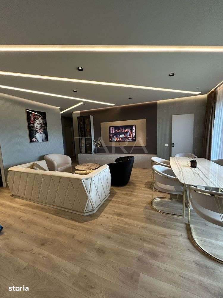Penthouse spectaculos pe două niveluri în complex nou, Cluj-Napoca. - Imagine principală: 2/8