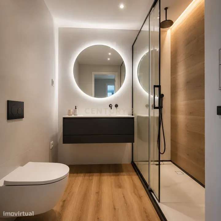 APARTAMENTO T2 NOVO DE LUXO EM FARO  PISCINA | GINÁSIO | DOMÓTICA E PA-13