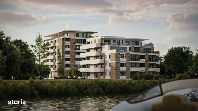 Bloc boutique finalizat, 3 camere, 94mp, vedere lac, finisaje premium-0