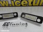 Suporte de lampada de matricula com led branco para Ford Mondeo MK2, Fiesta 2001-2008, Fusion - 5