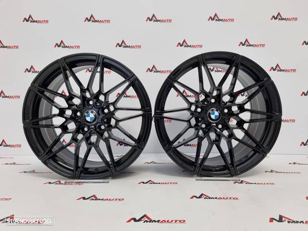 Jantes Look BMW 826M M4 Competition 2021 Preto Brilho 18 - 1