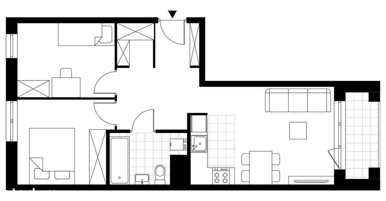 Ursus Classic | mieszkanie 3-pok. |C1_22 - Pełny obrazek: 4/9