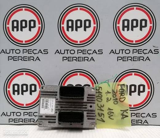 Centralina motor Ford Ká 1.2 16V, referência 51868986, 51903151 . - 2