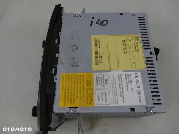 HYUNDAI I40 LIFT RADIO ODTWARZACZ CD FM - 4