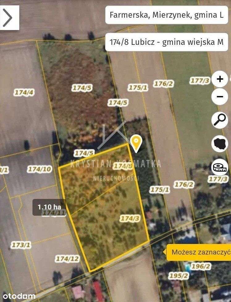 Mierzynek działka na sprzedaż-2
