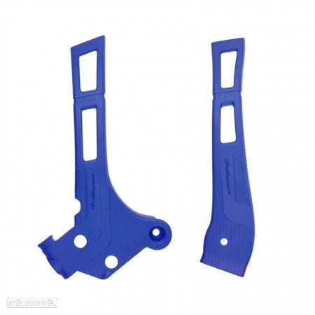 protetor de chassis polisport azul yamaha yz 125 / 250 - 1