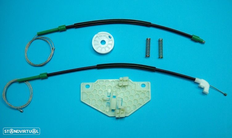 Peça - Kit Reparação Elevador Dos Vidros Ford Connect  (2002-2009) 