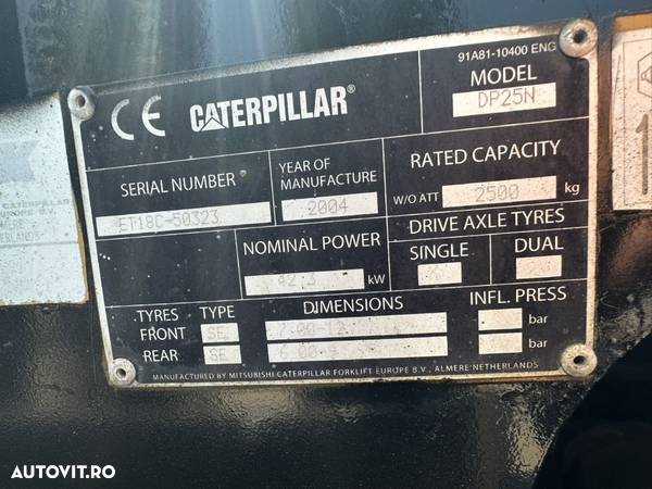 Caterpillar DP25N - 12