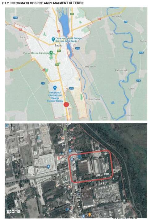 Teren de 90.403 mp si constructii edificate pe acesta in Bacau-2