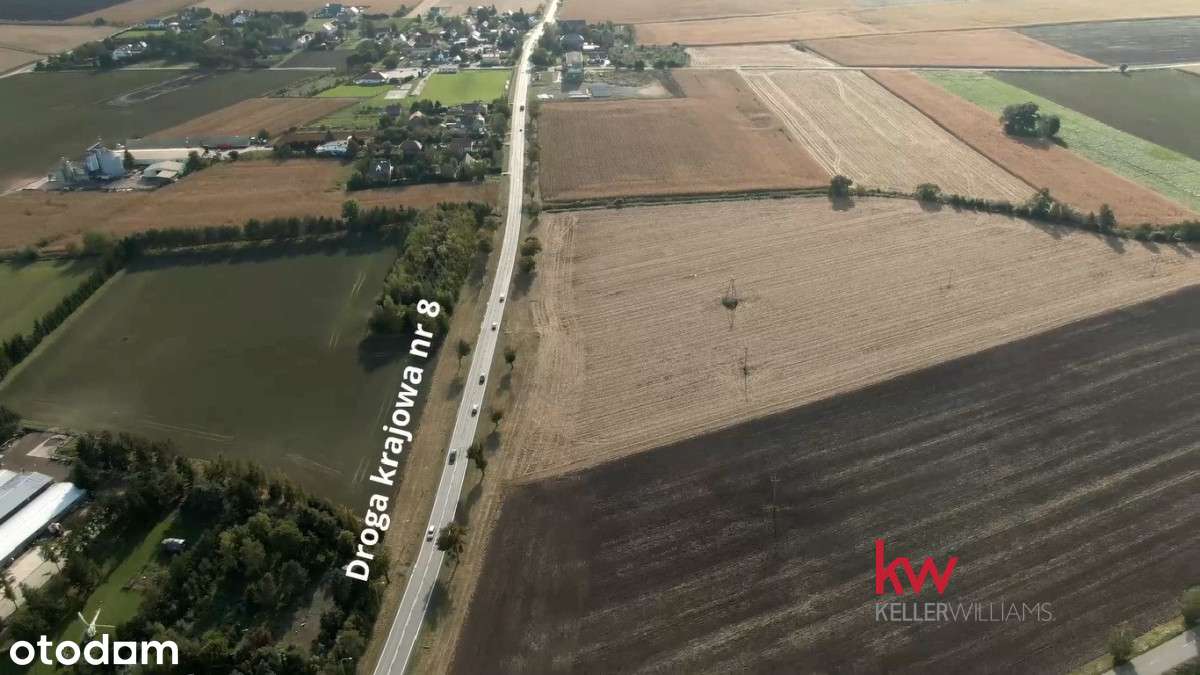 Działka usługowa 5100 m2/ przy Dk8 - Pełny obrazek: 5/8