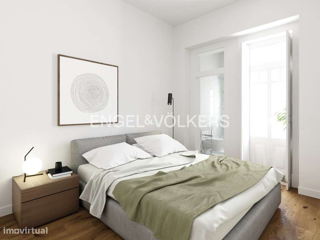Viva no coração de Lisboa num T2 com conforto e charme - Grande imagem: 3/26