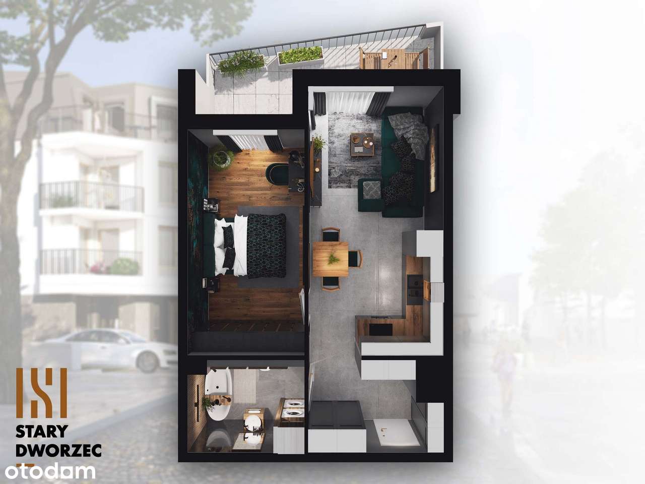 Stary Dworzec - M 58B - Pełny obrazek: 2/9