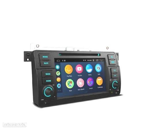 AUTO RÁDIO GPS ANDROID 10 PARA BMW E46 ROVER 75 MG ZT - 8