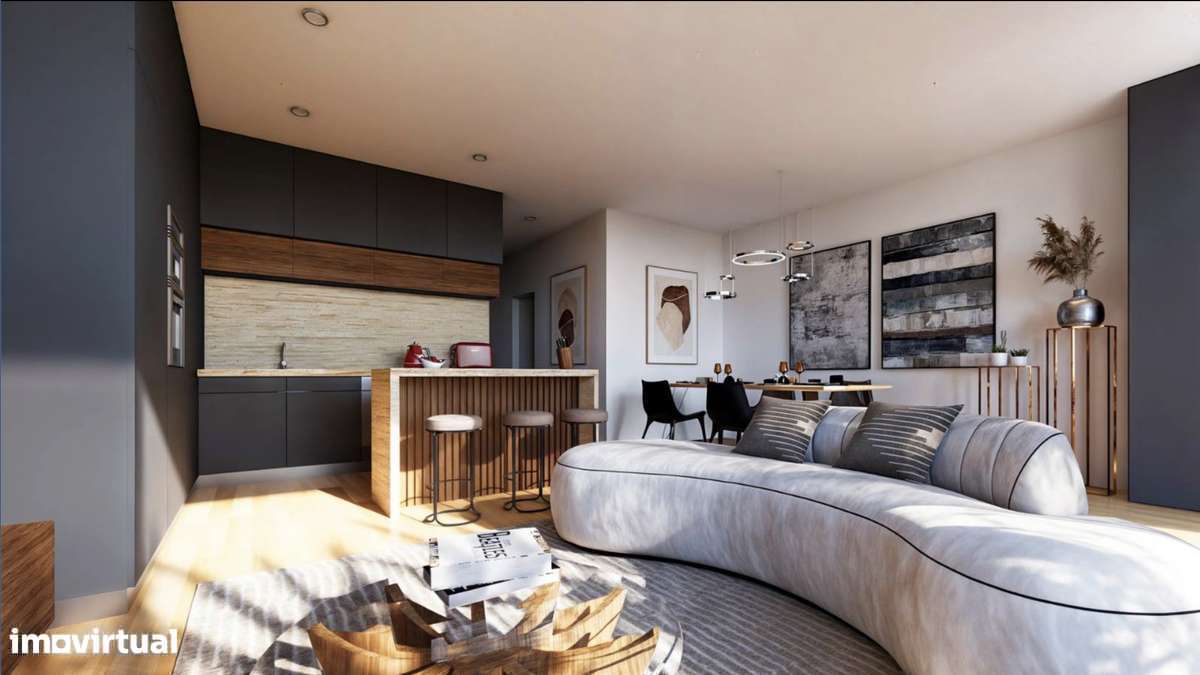 Apartamento T2+1 novo - Centro da cidade-2