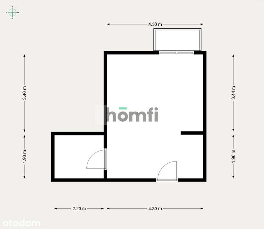 Kawalerka inwestycyjna z balkonem na centrum Łodzi-9